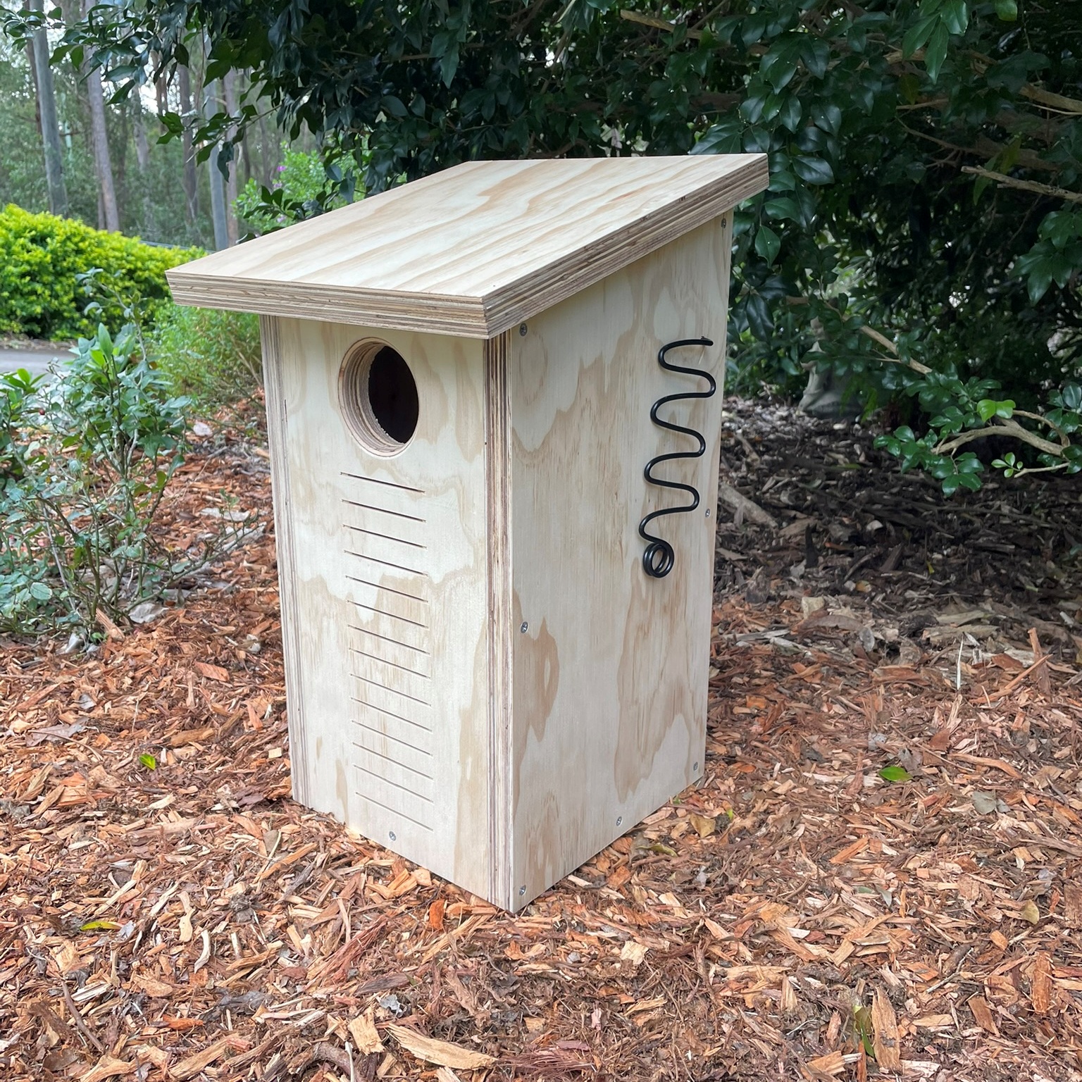 Ringtail Possum Bare Timber Nest Box