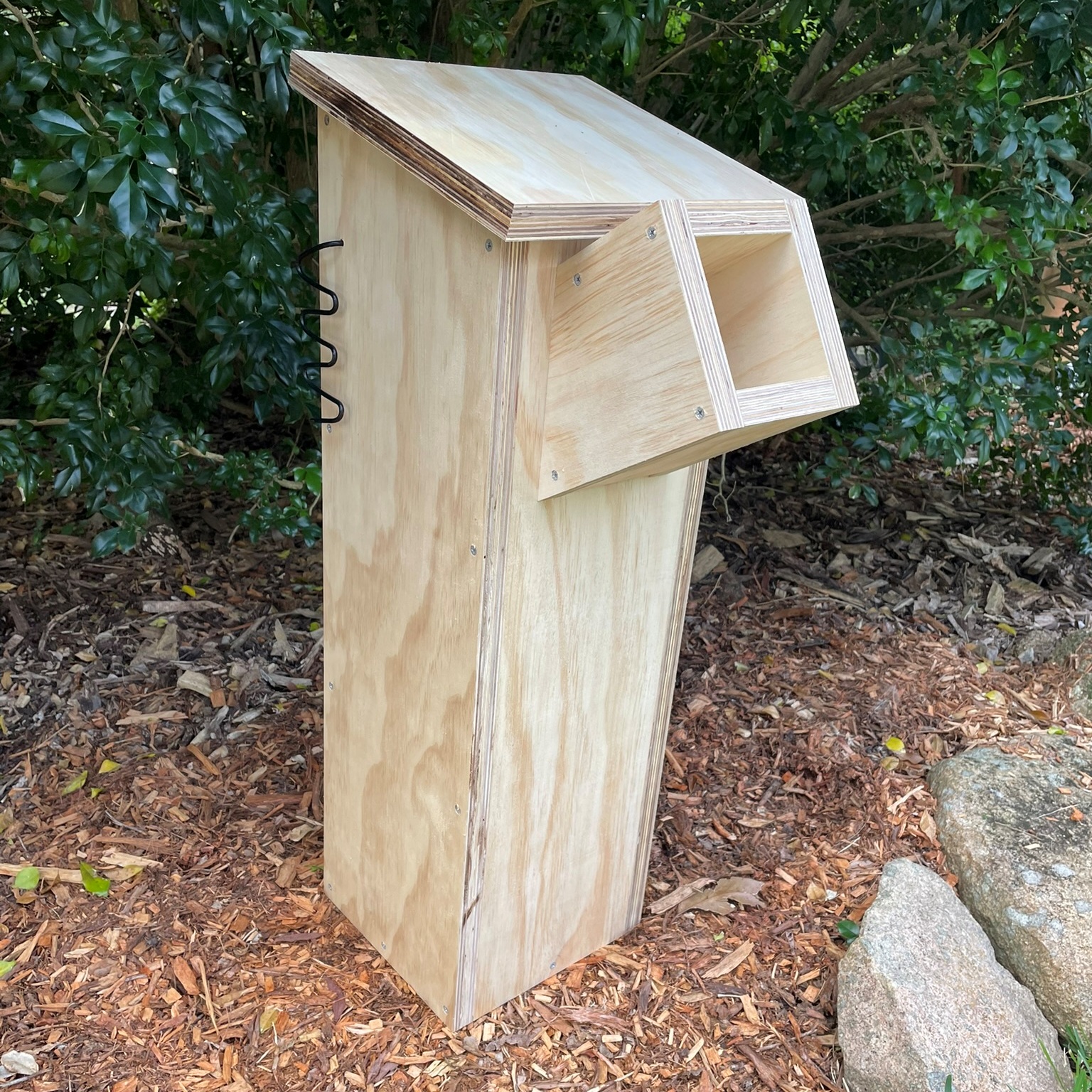 King Parrot Nesting Box Nest Box Bare Timber